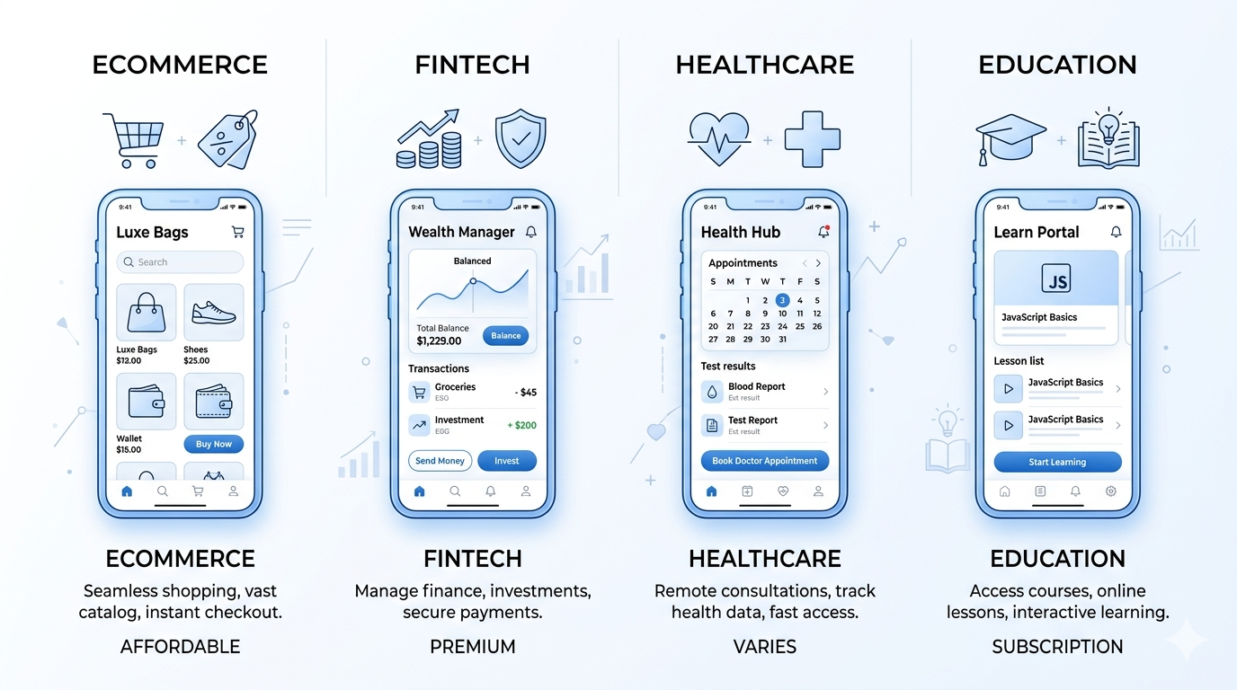 mobile app development cost calculator for startups and SMEs in India, estimated cost to build a custom mobile app in India in 2026, app budget planning and cost estimation for business mobile applications