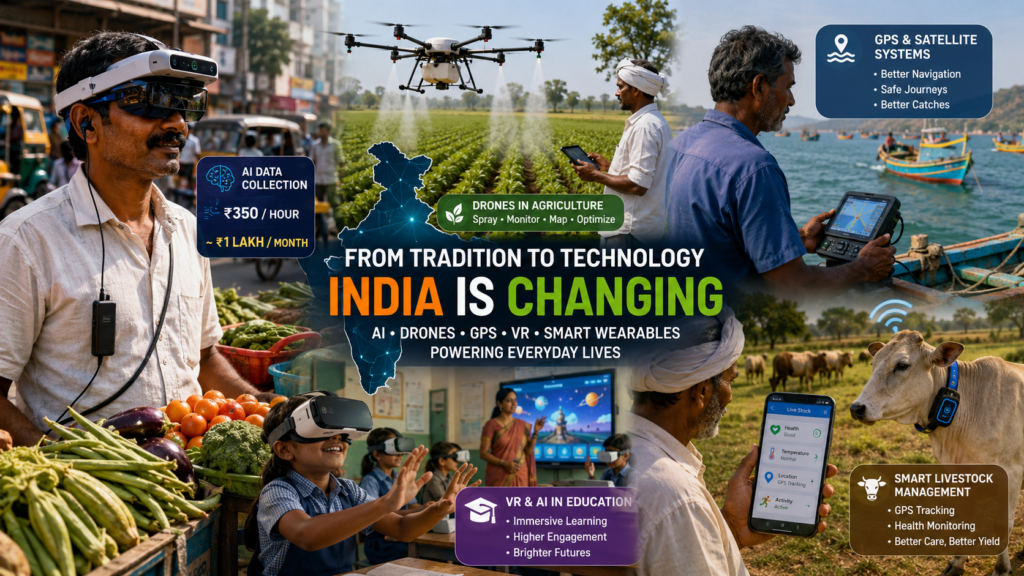 From Vegetable Vendors to VR Classrooms: How Advanced Technology Is Quietly Transforming Everyday India