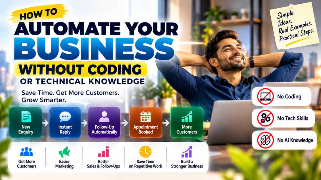 How to Automate Your Business Without Coding or Technical Knowledge
