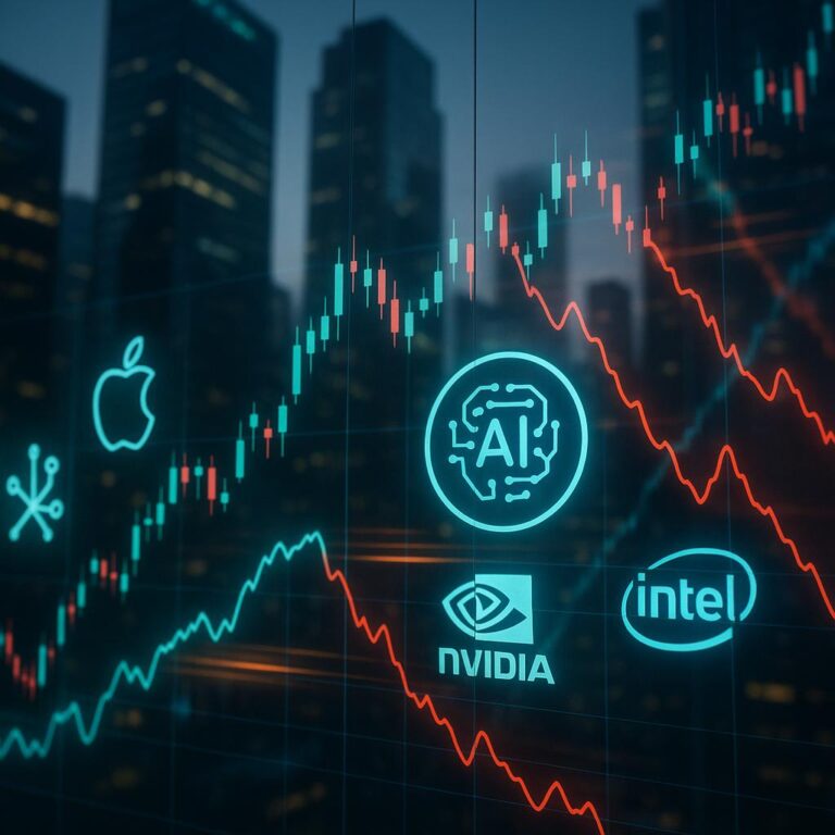 Tech Stocks Fall Amid Uncertainty Over AI Spending Trends